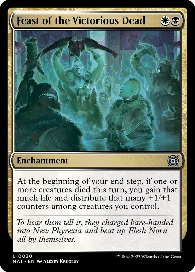 Image for Feast of the Victorious Dead (30) [March of the Machine: The Aftermath] - Magic: The Gathering