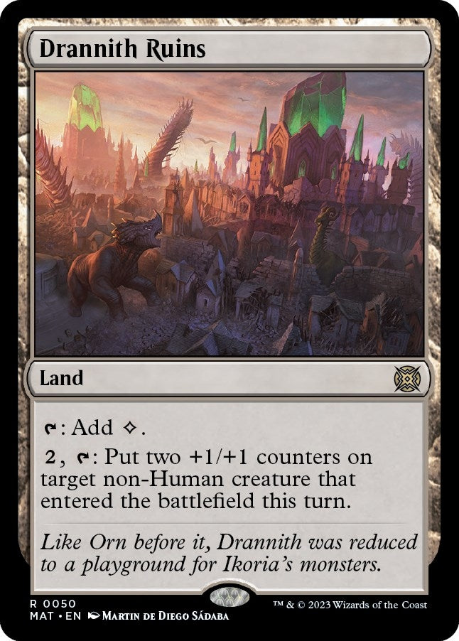 Image for Drannith Ruins (50) [March of the Machine: The Aftermath] - Magic: The Gathering