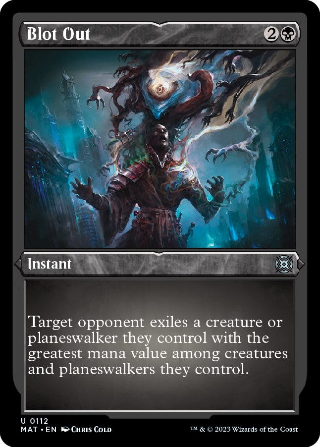 Image for Blot Out (Foil Etched) (112) [March of the Machine: The Aftermath] - Magic: The Gathering