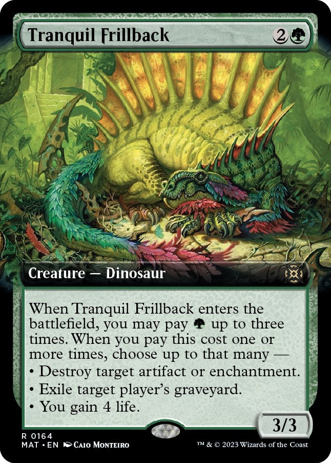 Image for Tranquil Frillback (Extended Art) (164) [March of the Machine: The Aftermath] - Magic: The Gathering