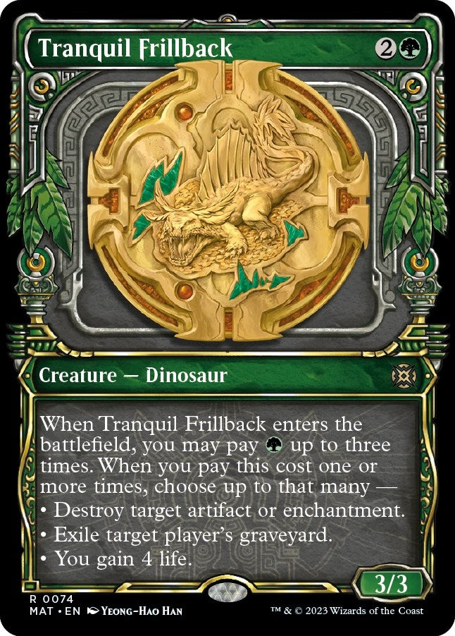 Image for Tranquil Frillback (Showcase) (74) [March of the Machine: The Aftermath] - Magic: The Gathering