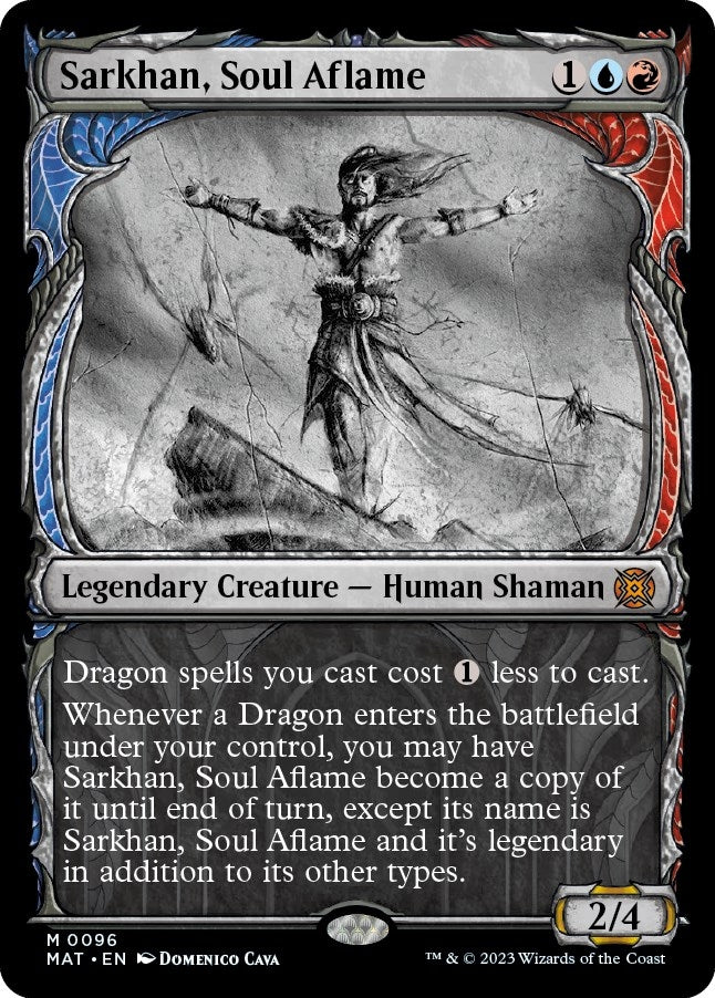 Image for Sarkhan, Soul Aflame (Showcase) (96) [March of the Machine: The Aftermath] - Magic: The Gathering