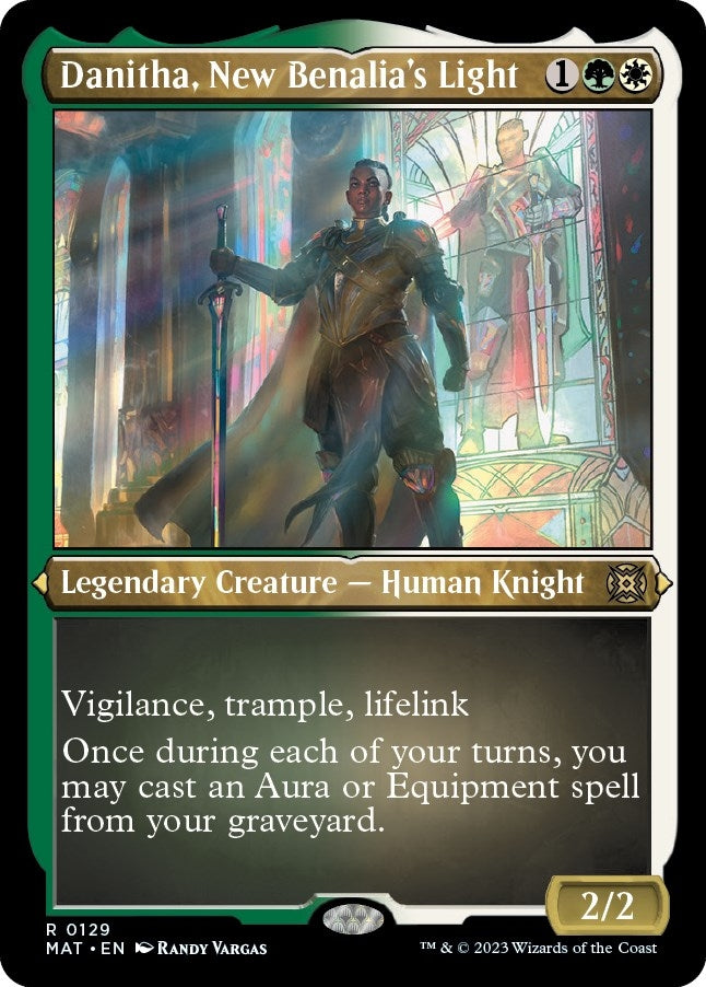 Image for Danitha, New Benalia's Light (Foil Etched) (129) [March of the Machine: The Aftermath] - Magic: The Gathering