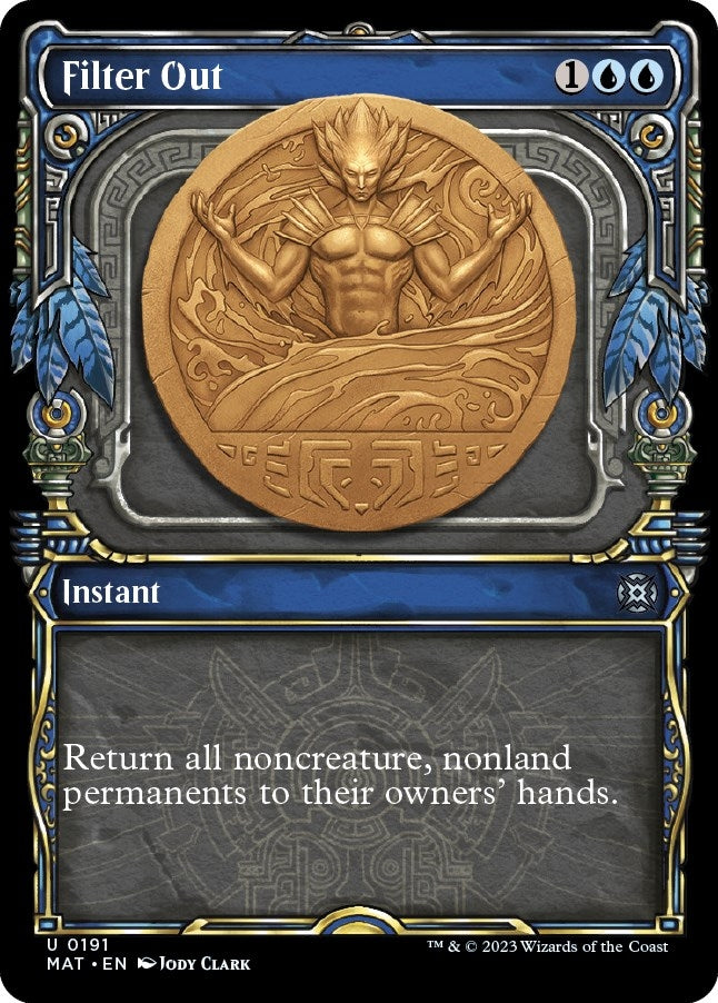 Image for Filter Out (Halo Foil) (191) [March of the Machine: The Aftermath] - Magic: The Gathering