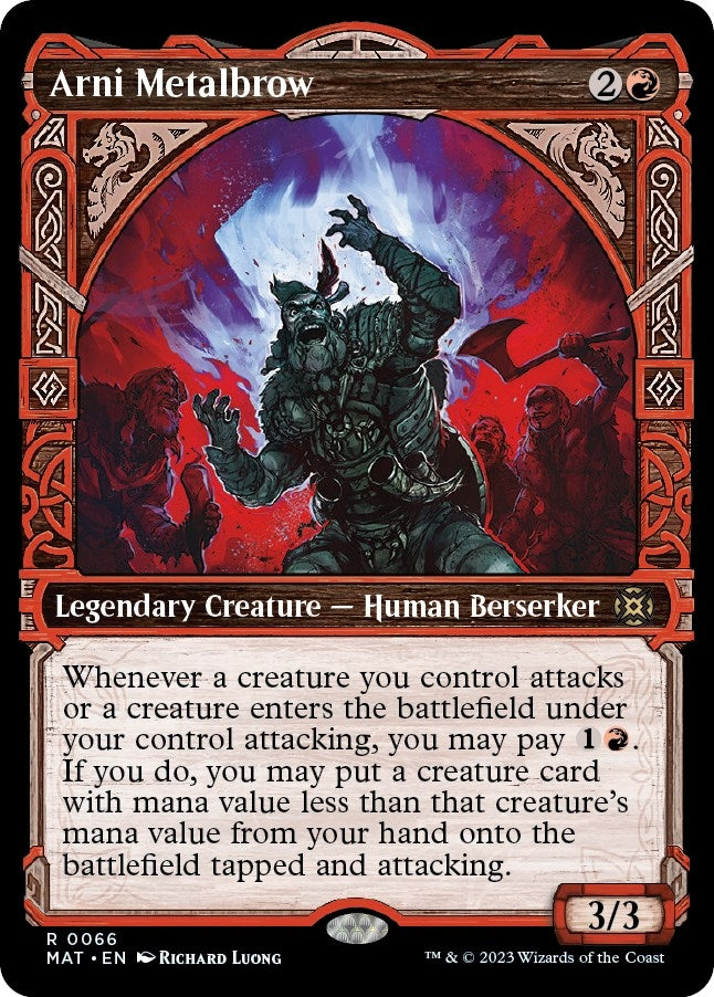 Image for Arni Metalbrow (Showcase) (66) [March of the Machine: The Aftermath] - Magic: The Gathering