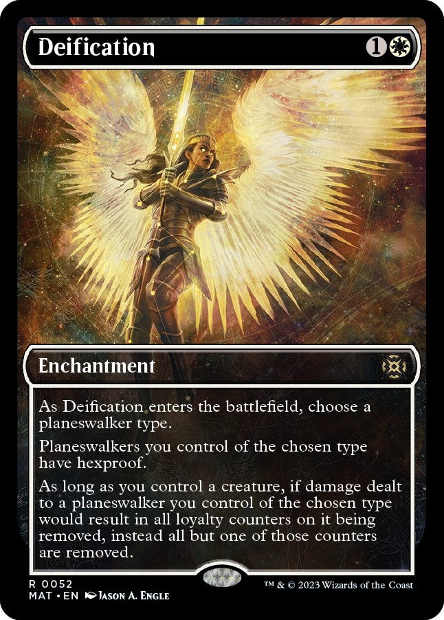 Image for Deification (Showcase) (52) [March of the Machine: The Aftermath] - Magic: The Gathering