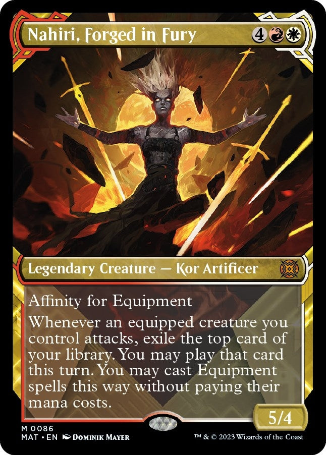 Image for Nahiri, Forged in Fury (Showcase) (86) [March of the Machine: The Aftermath] - Magic: The Gathering