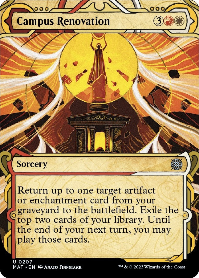 Image for Campus Renovation (Halo Foil) (207) [March of the Machine: The Aftermath] - Magic: The Gathering
