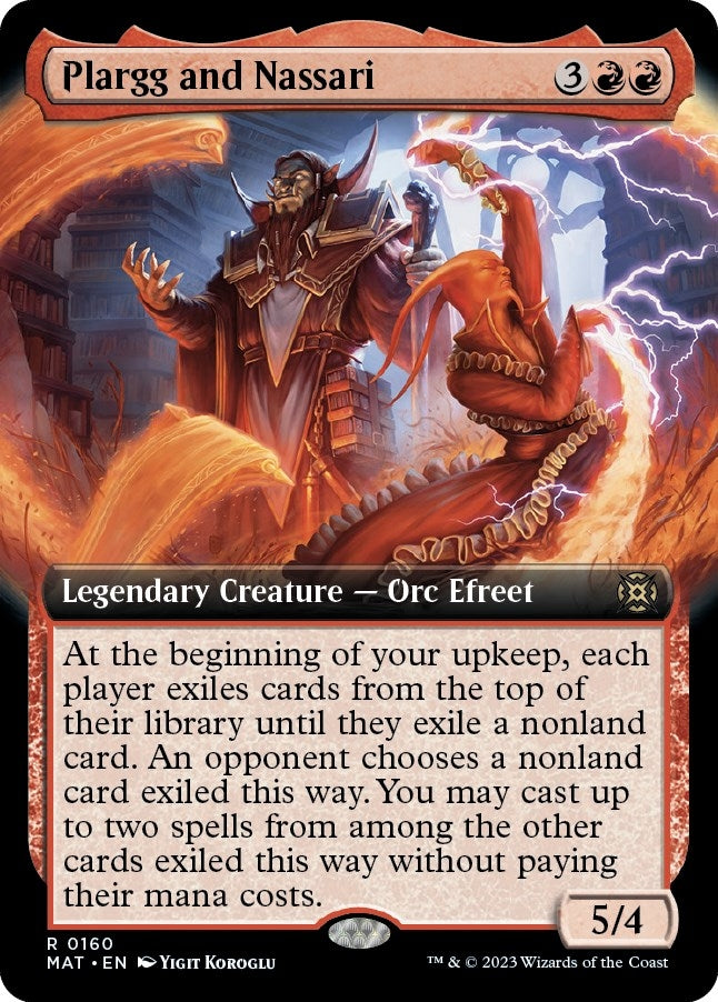 Image for Plargg and Nassari (Extended Art) (160) [March of the Machine: The Aftermath] - Magic: The Gathering
