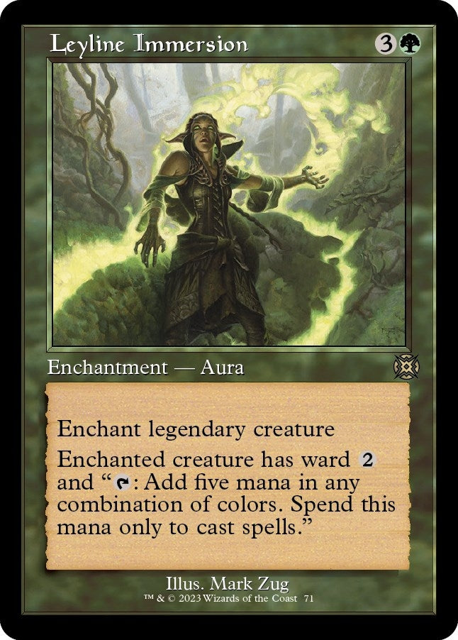 Image for Leyline Immersion (Retro Frame) (71) [March of the Machine: The Aftermath] - Magic: The Gathering