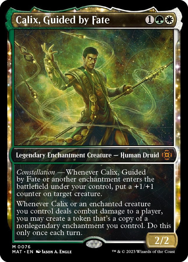 Image for Calix, Guided by Fate (Showcase) (76) [March of the Machine: The Aftermath] - Magic: The Gathering