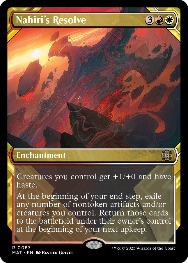 Image for Nahiri's Resolve (Showcase) (87) [March of the Machine: The Aftermath] - Magic: The Gathering