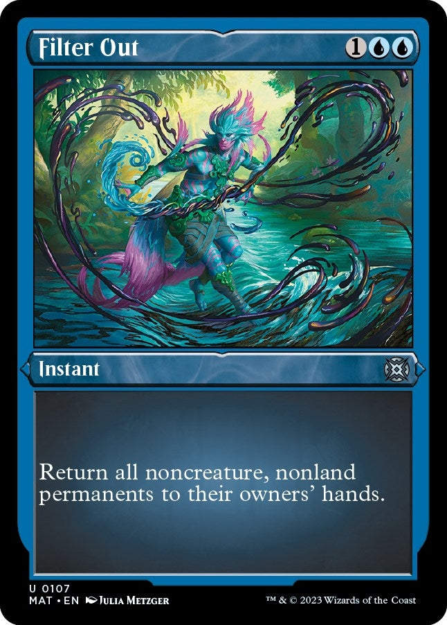 Image for Filter Out (Foil Etched) (107) [March of the Machine: The Aftermath] - Magic: The Gathering