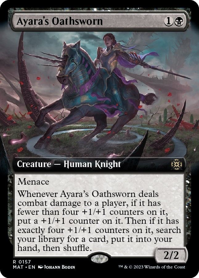 Ayara's Oathsworn (Extended Art) (157) [March of the Machine: The Aftermath]