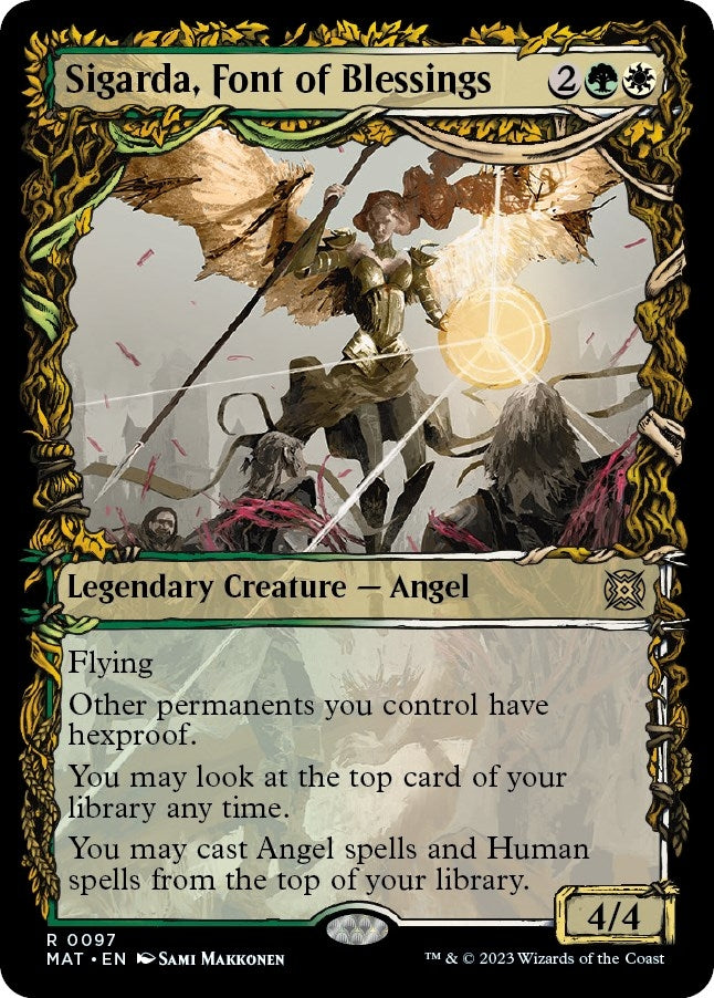 Image for Sigarda, Font of Blessings (Showcase) (97) [March of the Machine: The Aftermath] - Magic: The Gathering