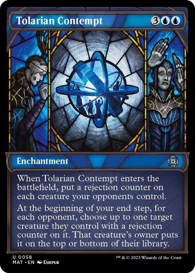 Image for Tolarian Contempt (Showcase) (58) [March of the Machine: The Aftermath] - Magic: The Gathering