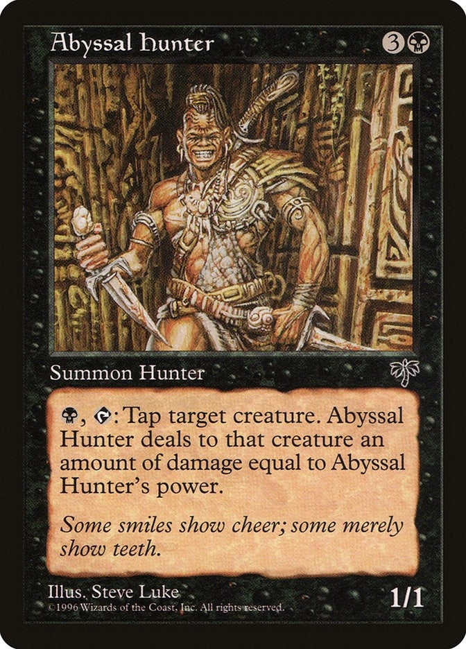 Image for Abyssal Hunter [Mirage] - Magic: The Gathering