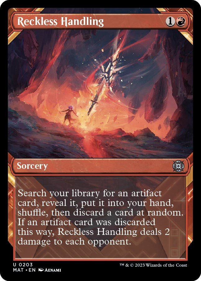 Image for Reckless Handling (Halo Foil) (203) [March of the Machine: The Aftermath] - Magic: The Gathering