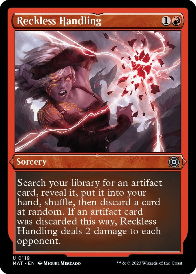 Image for Reckless Handling (Foil Etched) (119) [March of the Machine: The Aftermath] - Magic: The Gathering