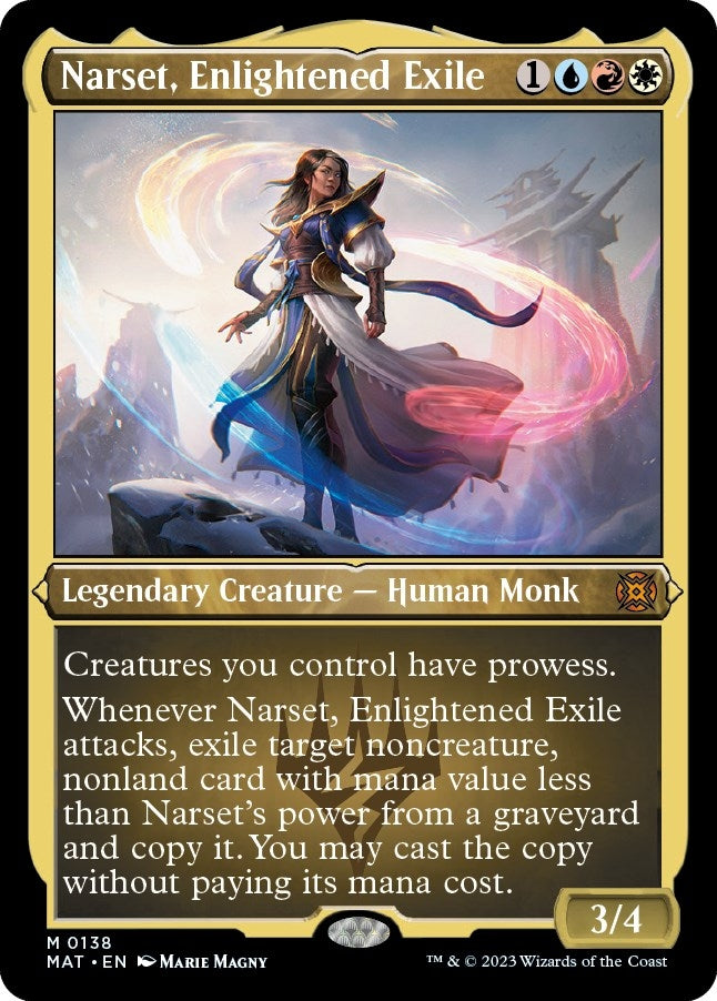 Image for Narset, Enlightened Exile (Foil Etched) (138) [March of the Machine: The Aftermath] - Magic: The Gathering