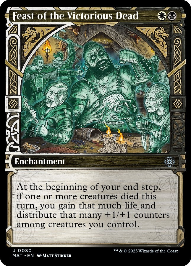 Image for Feast of the Victorious Dead (Showcase) (80) [March of the Machine: The Aftermath] - Magic: The Gathering