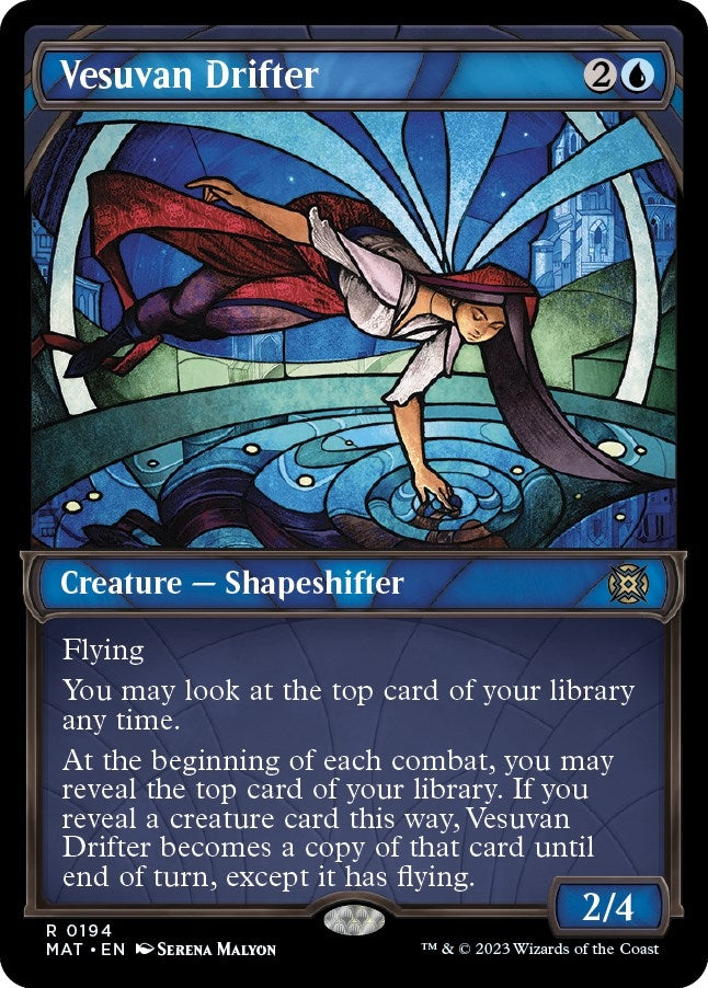 Image for Vesuvan Drifter (Halo Foil) (194) [March of the Machine: The Aftermath] - Magic: The Gathering
