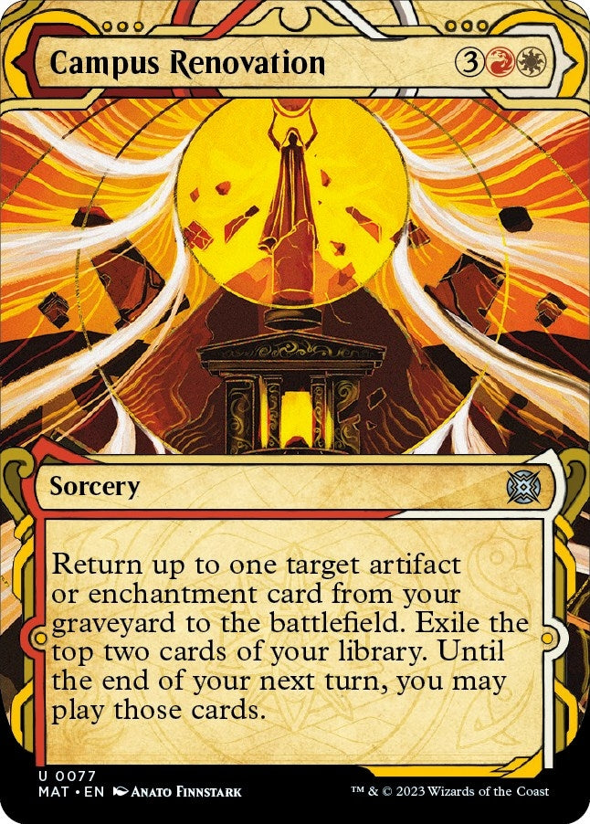 Image for Campus Renovation (Showcase) (77) [March of the Machine: The Aftermath] - Magic: The Gathering