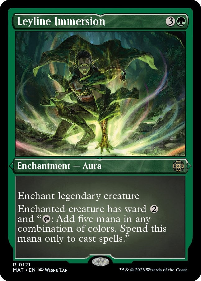 Image for Leyline Immersion (Foil Etched) (121) [March of the Machine: The Aftermath] - Magic: The Gathering