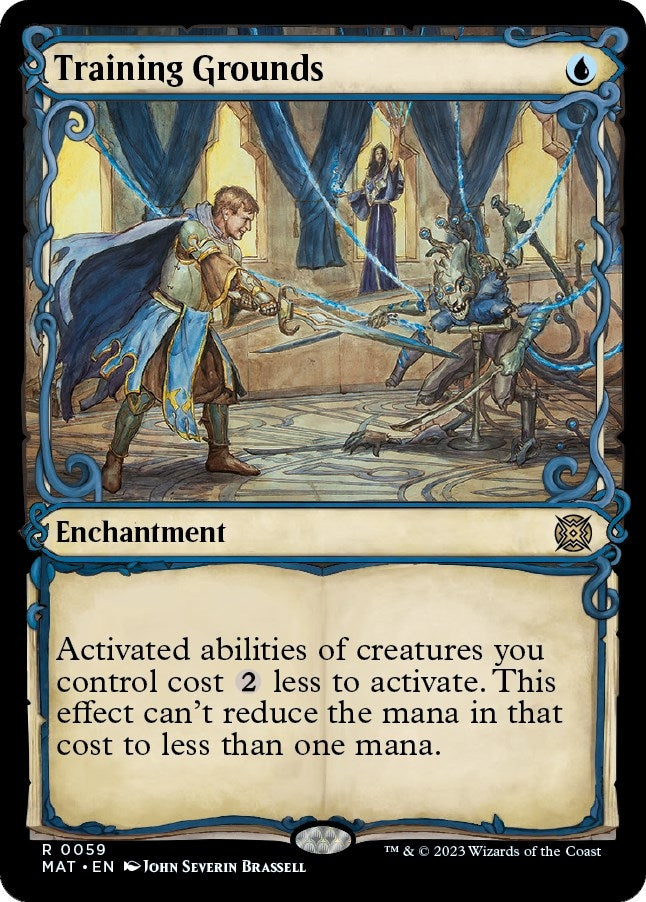 Image for Training Grounds (Showcase) (59) [March of the Machine: The Aftermath] - Magic: The Gathering