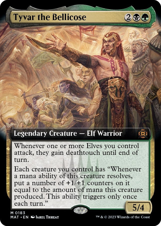 Image for Tyvar the Bellicose (Extended Art) (183) [March of the Machine: The Aftermath] - Magic: The Gathering