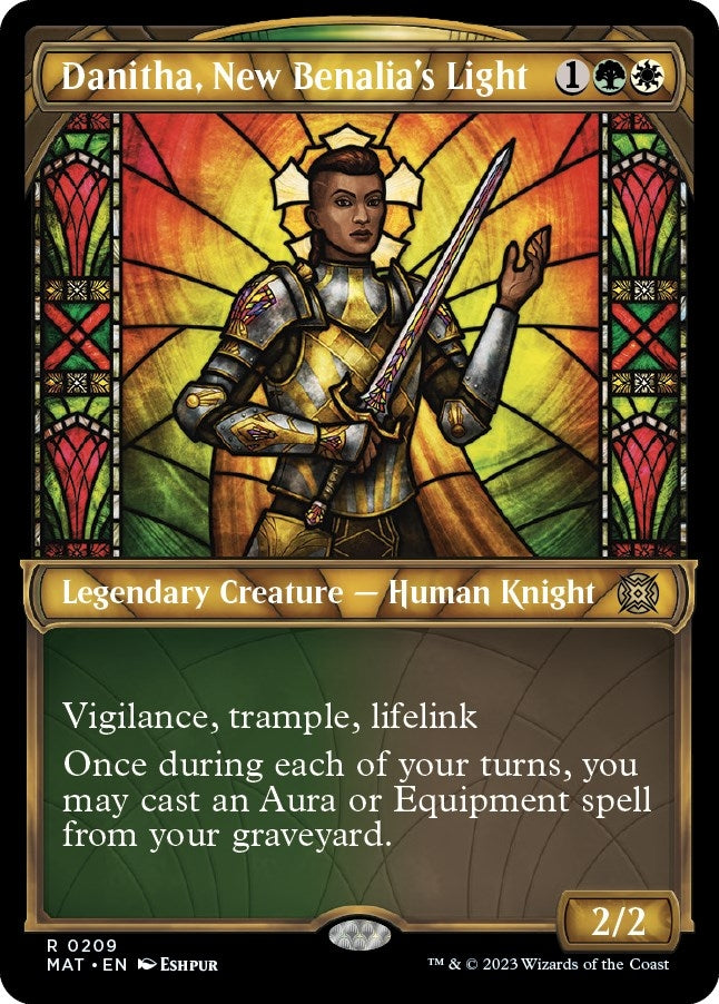 Image for Danitha, New Benalia's Light (Halo Foil) (209) [March of the Machine: The Aftermath] - Magic: The Gathering