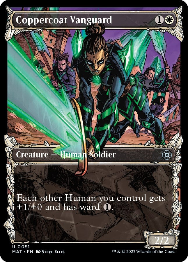 Image for Coppercoat Vanguard (Showcase) (51) [March of the Machine: The Aftermath] - Magic: The Gathering