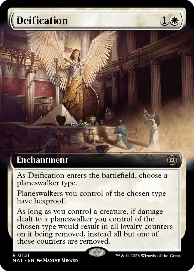 Image for Deification (Extended Art) (151) [March of the Machine: The Aftermath] - Magic: The Gathering