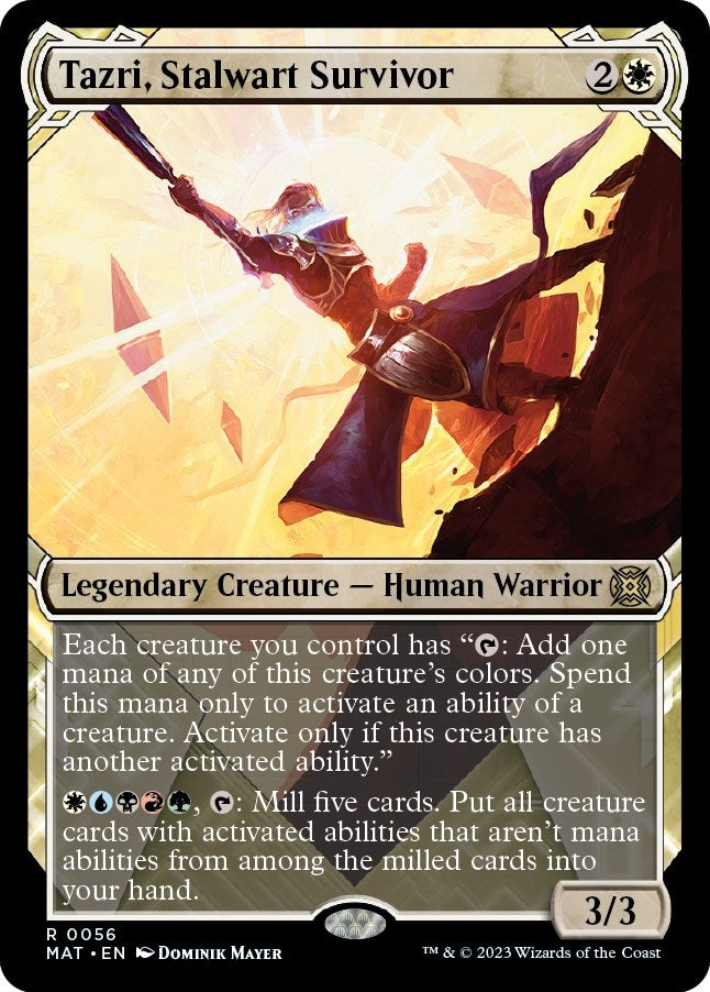 Image for Tazri, Stalwart Survivor (Showcase) (56) [March of the Machine: The Aftermath] - Magic: The Gathering