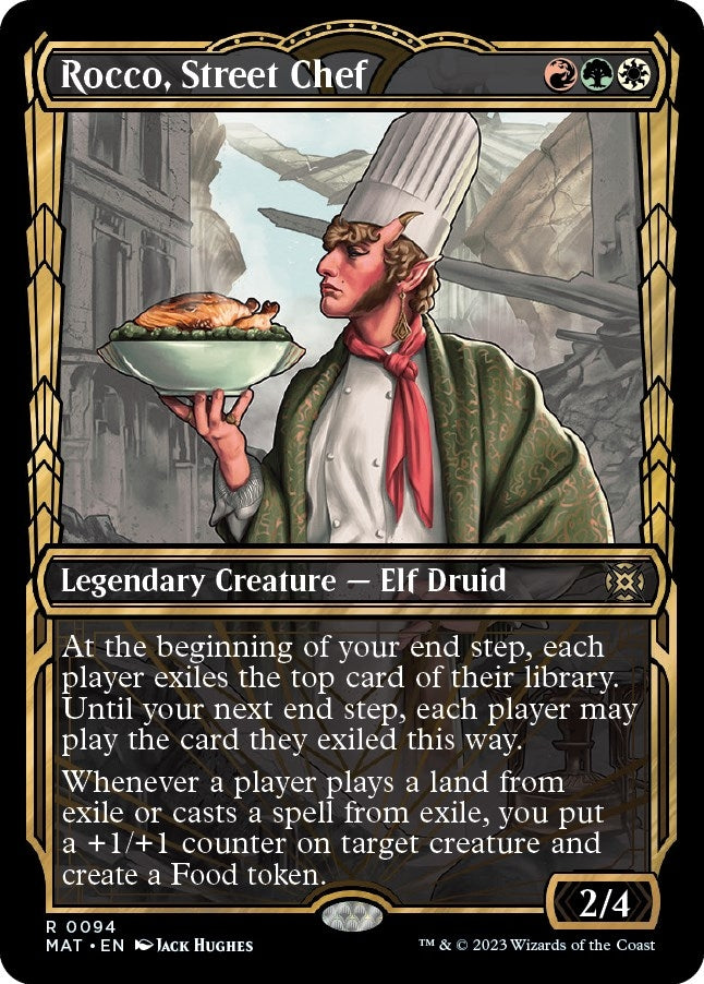 Rocco, Street Chef (Showcase) (94) [March of the Machine: The Aftermath]