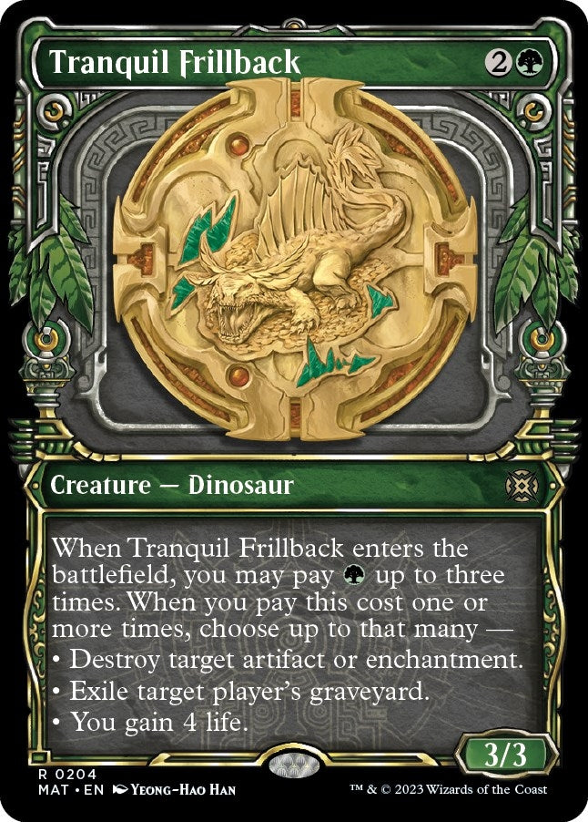 Image for Tranquil Frillback (Halo Foil) (204) [March of the Machine: The Aftermath] - Magic: The Gathering