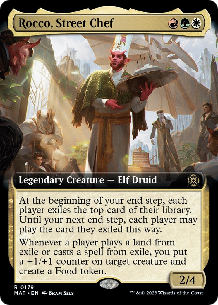 Image for Rocco, Street Chef (Extended Art) (179) [March of the Machine: The Aftermath] - Magic: The Gathering