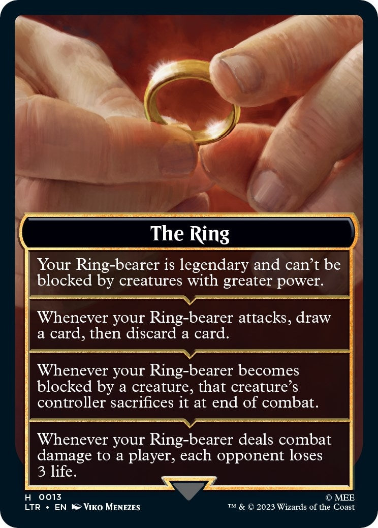Image for The Ring Helper Card (13) [Universes Beyond: The Lord of the Rings: Tales of Middle-earth] - Magic: The Gathering