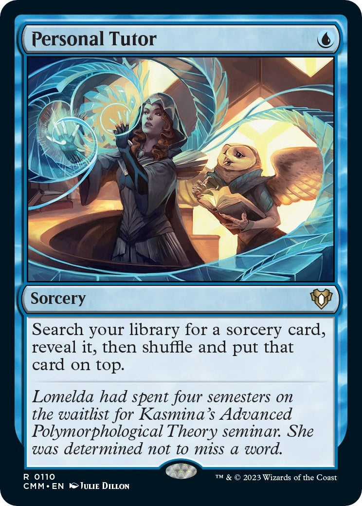 Image for Personal Tutor (110) [Commander Masters] - Magic: The Gathering