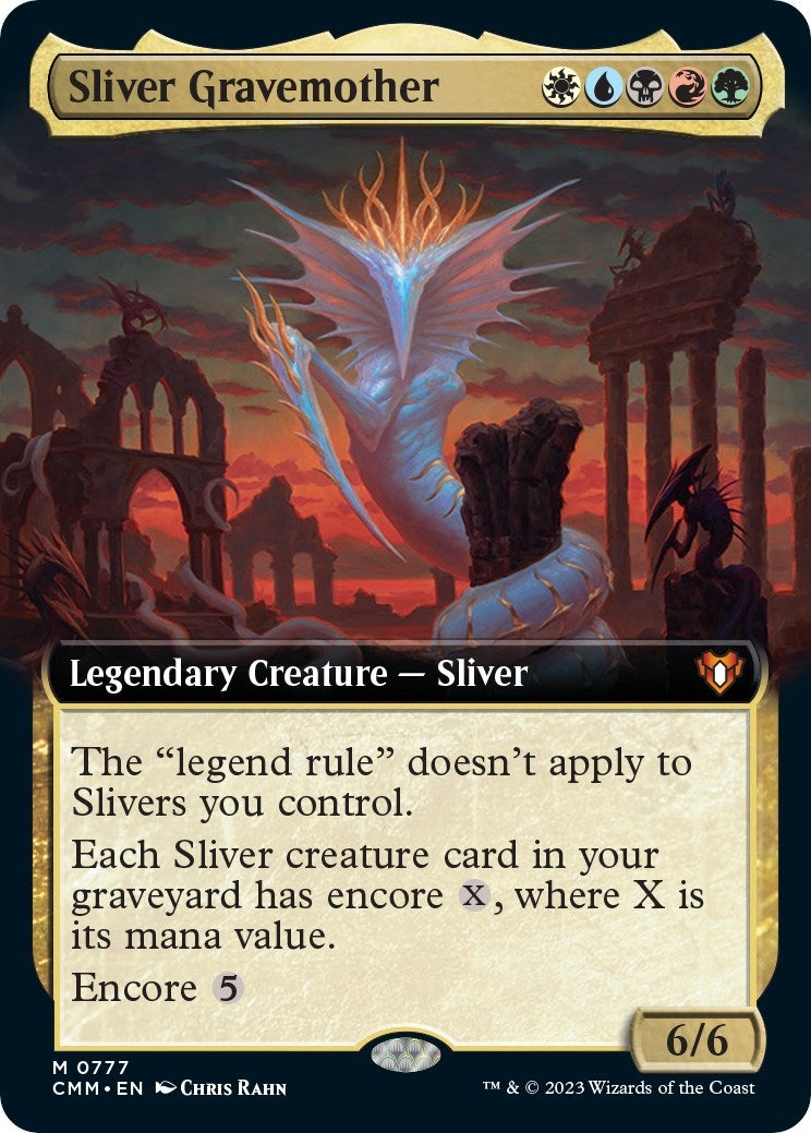 Image for Sliver Gravemother (Extended Art) (777) [Commander Masters] - Magic: The Gathering