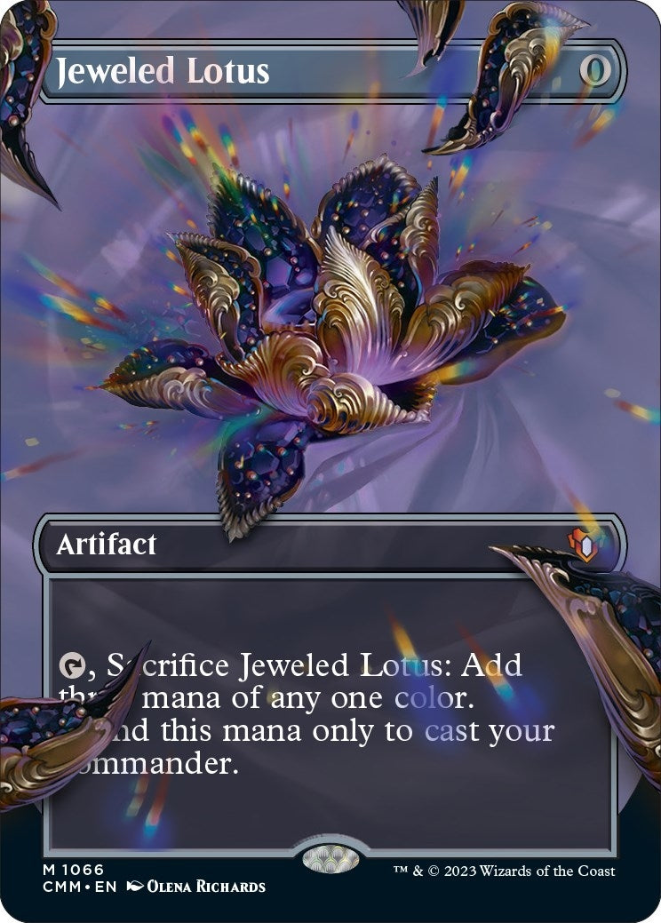 Image for Jeweled Lotus (Textured Foil) (1066) [Commander Masters] - Magic: The Gathering