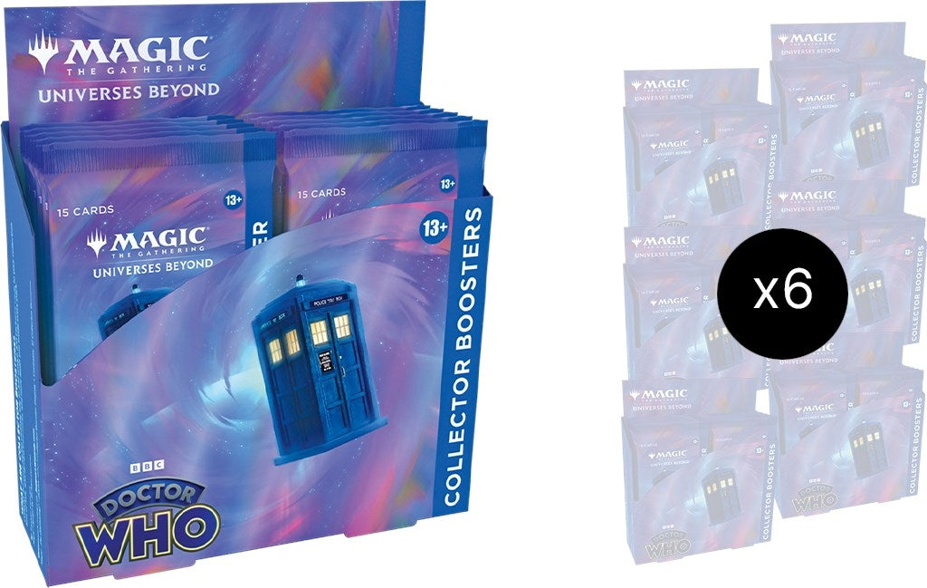 Image for Universes Beyond: Doctor Who - Collector Booster Display Case - Magic: The Gathering