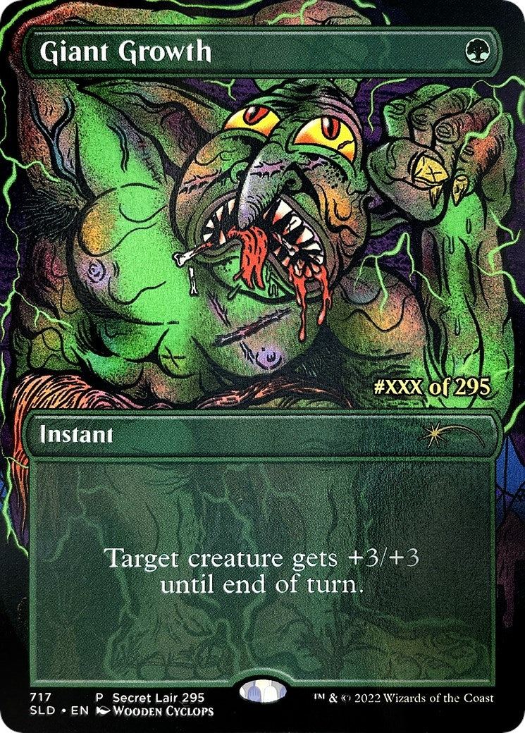 Image for Giant Growth (Serial Numbered) (717) [Secret Lair Drop Series] - Magic: The Gathering