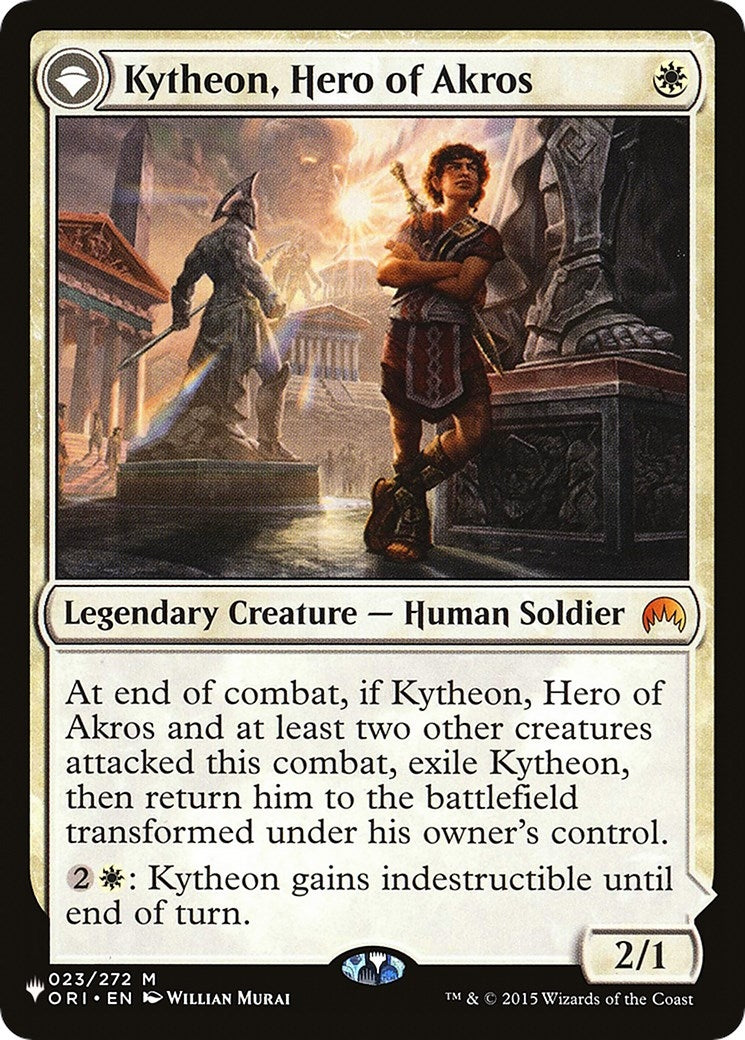 Image for Kytheon, Hero of Akros (23) [The List Reprints] - Magic: The Gathering