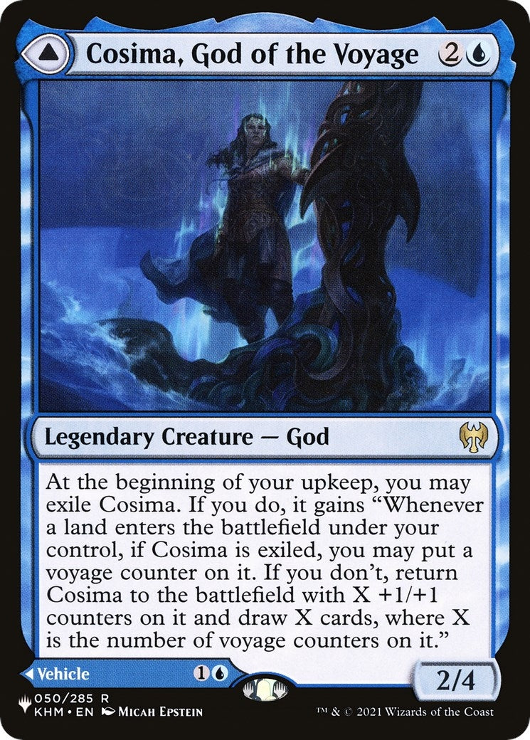 Image for Cosima, God of the Voyage (50) [The List Reprints] - Magic: The Gathering
