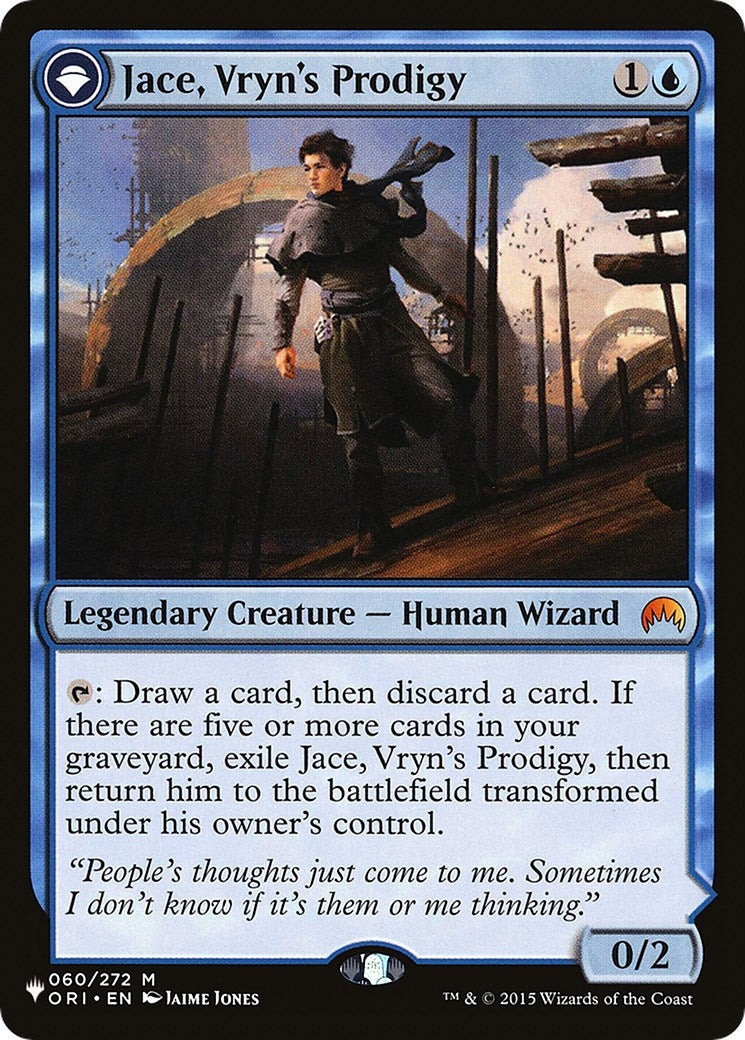 Image for Jace, Vryn's Prodigy (60) [The List Reprints] - Magic: The Gathering