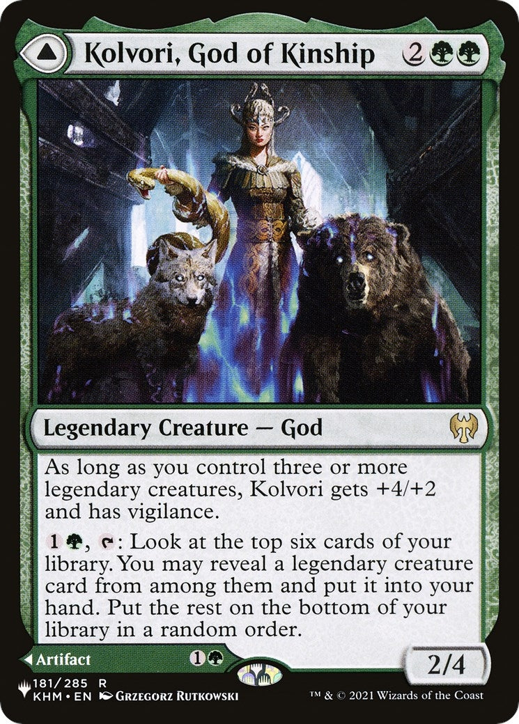 Kolvori, God of Kinship (181) [The List Reprints]