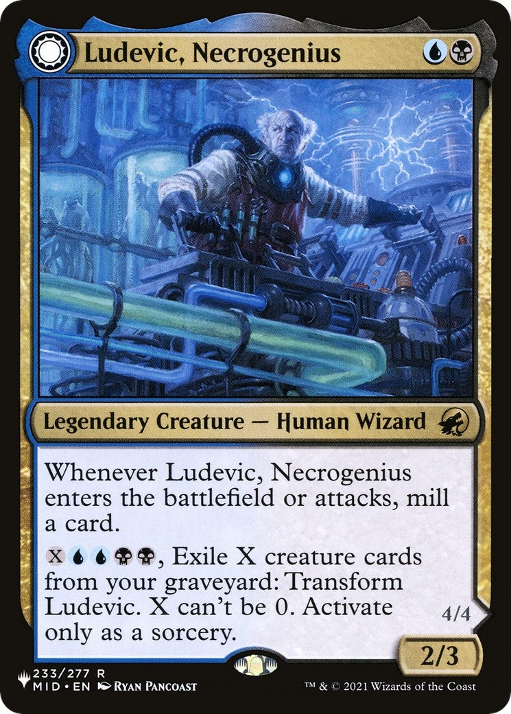 Image for Ludevic, Necrogenius (233) [The List Reprints] - Magic: The Gathering