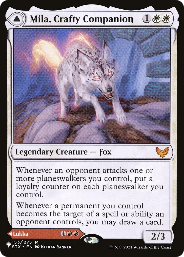 Image for Mila, Crafty Companion (153) [The List Reprints] - Magic: The Gathering