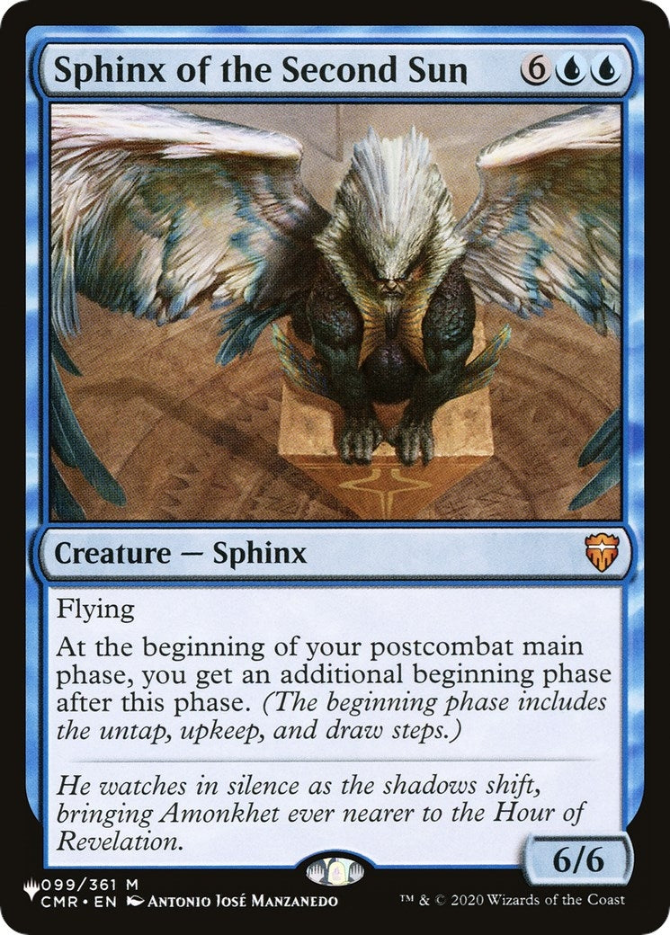 Image for Sphinx of the Second Sun (99) [The List Reprints] - Magic: The Gathering